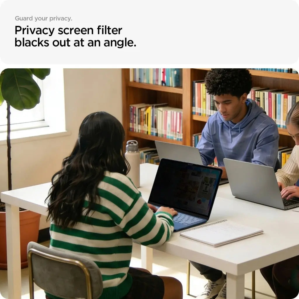 Spigen Privacy Screen Protector SafeView compatible with MacBook Neo 13" A18 Pro (2026) Privacy