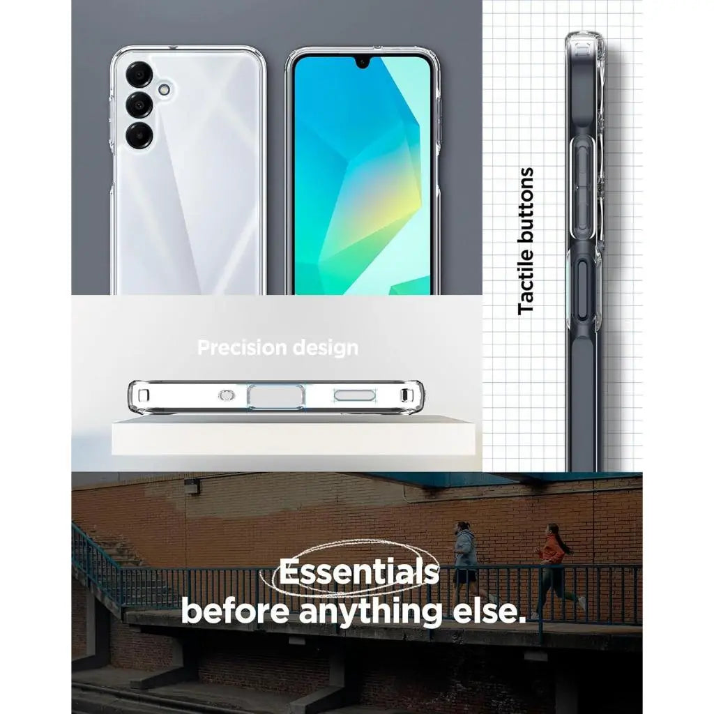 Spigen Samsung A17 / A17 5G Case Ultra Hybrid Clear Case Mil-Grade Drop Protection Galaxy A17 Case Samsung Cover