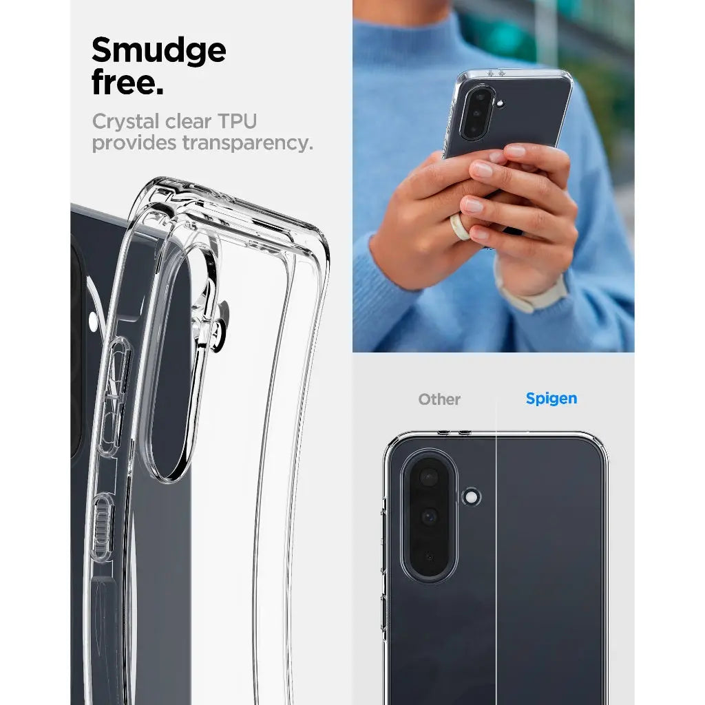 Spigen Samsung A36 5G Case Liquid Crystal Galaxy A36 Casing Clear Cover Durable Flexible & Premium Clarity Samsung Cover