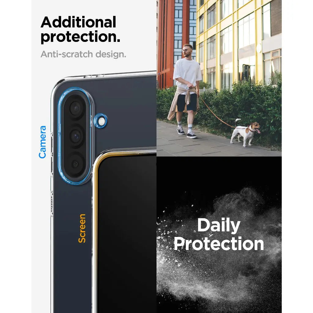 Spigen Samsung A36 5G Case Liquid Crystal Galaxy A36 Casing Clear Cover Durable Flexible & Premium Clarity Samsung Cover