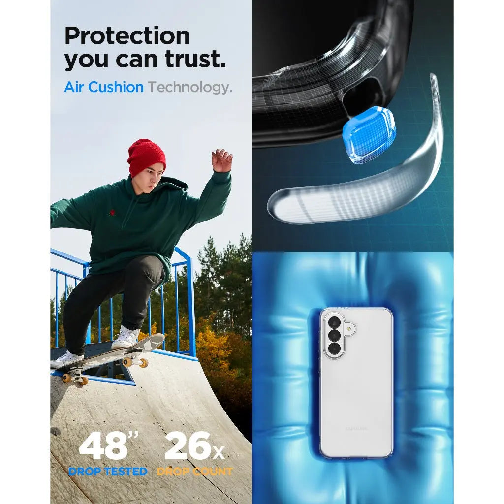 Spigen Samsung A37 5G Case Liquid Crystal Galaxy A37 Casing Clear Case Slim Lightweight Samsung Case