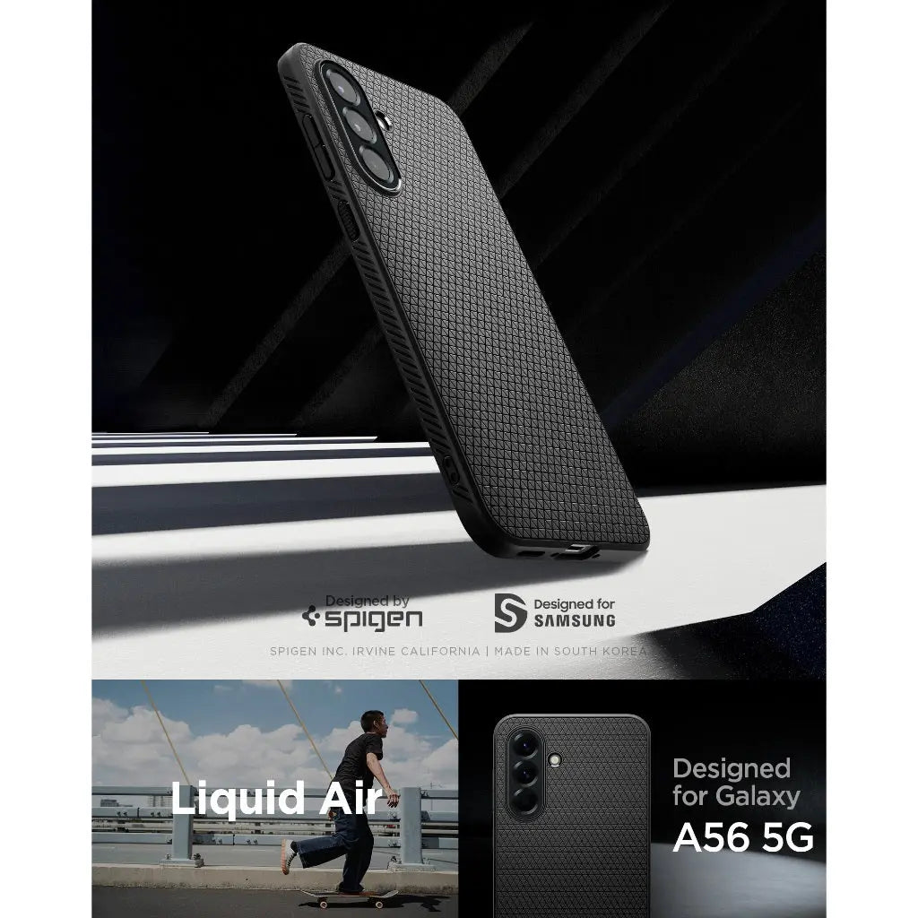 Spigen Samsung A56 5G Case Liquid Air Galaxy A56 Casing Drop Protection and Slim Durable Flexible Samsung Cover