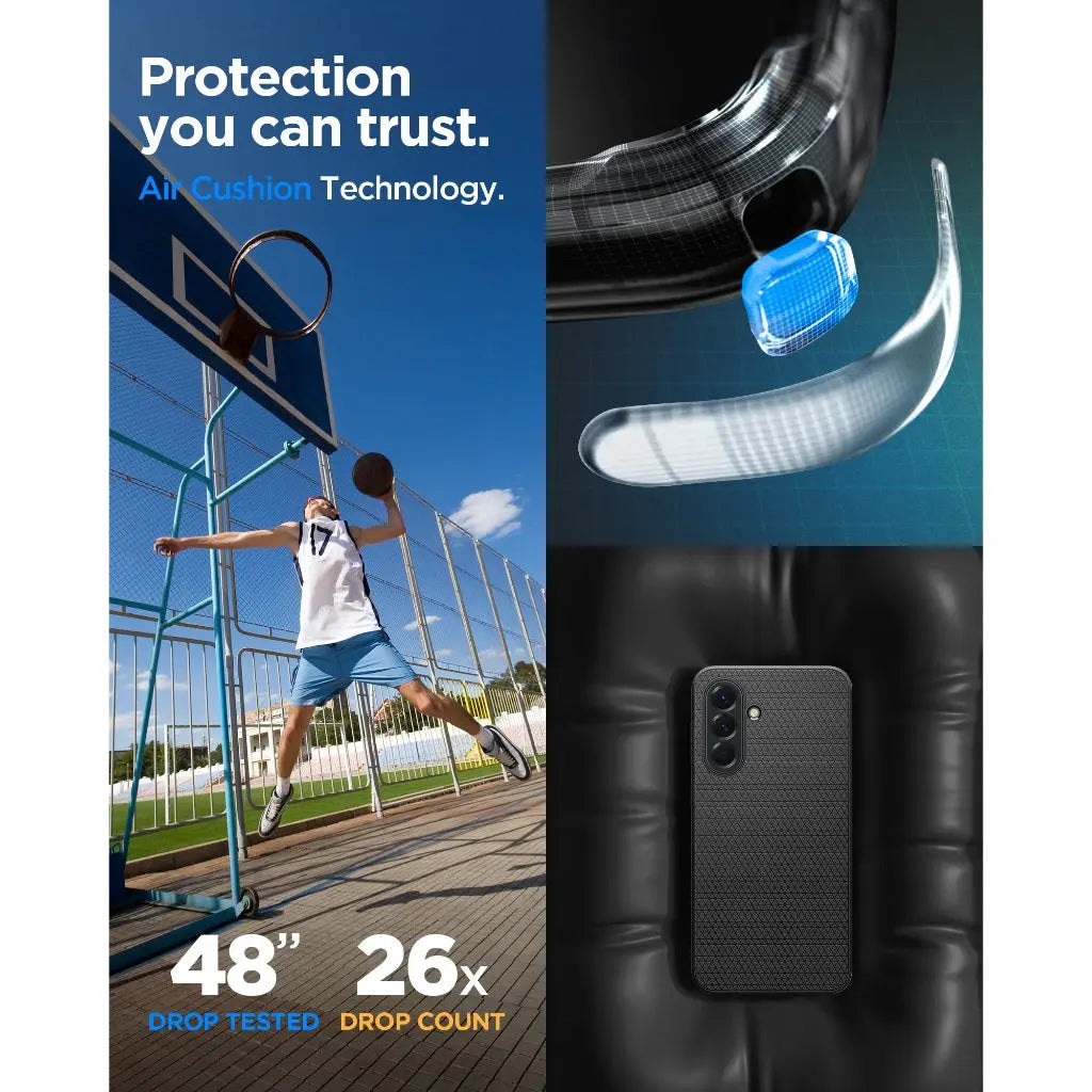 Spigen Samsung A56 5G Case Liquid Air Galaxy A56 Casing Drop Protection and Slim Durable Flexible Samsung Cover