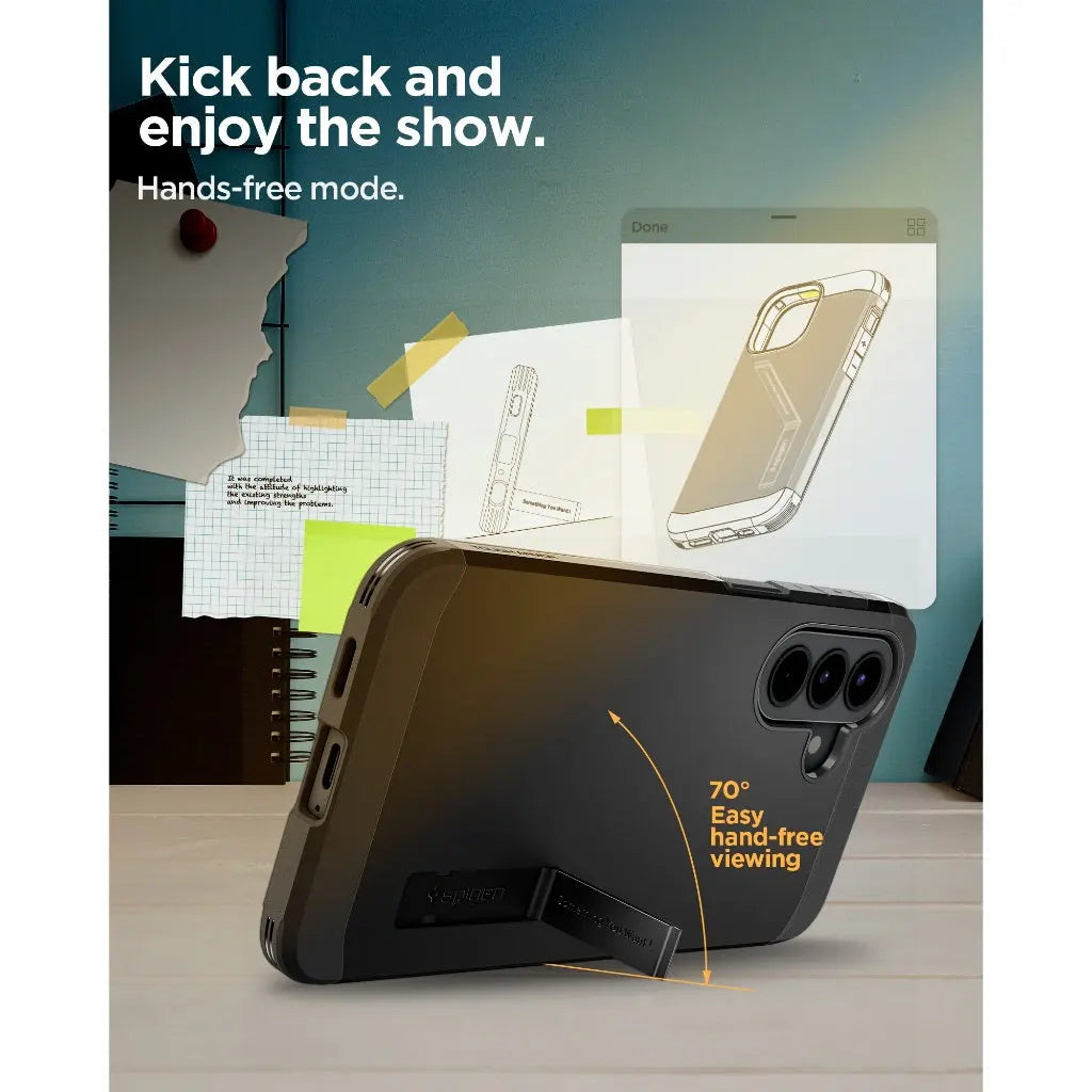 Spigen Samsung A57 5G Case Tough Armor with Kickstand Extreme Drop Protection Galaxy A57 Casing