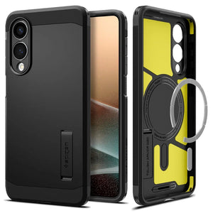 Spigen Samsung S25 Edge Case 6.7" Tough Armor AI Magfit Casing Magnetic Phone Case Samsung Cover Galaxy S25 Edge Case