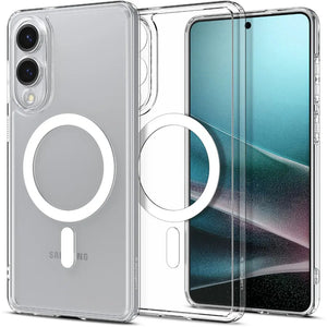 Spigen Samsung S25 Edge Case 6.7" Ultra Hybrid MagFit Magnetic Phone Case Clear Case Galaxy S25 Edge Case Samsung Cover