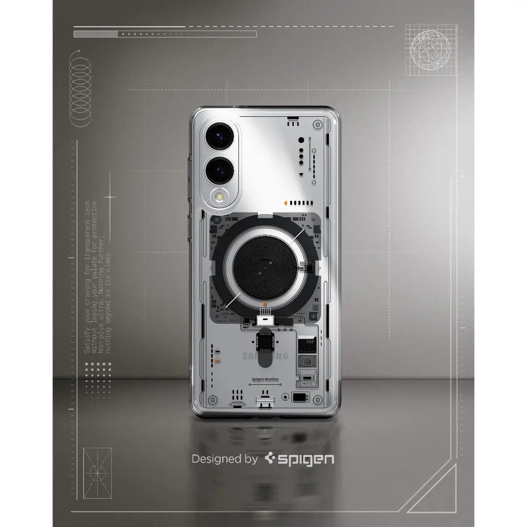 Spigen Samsung S25 Edge Case 6.7" Ultra Hybrid MagFit Neo One Magnetic Phone Case Galaxy S25 Edge Case