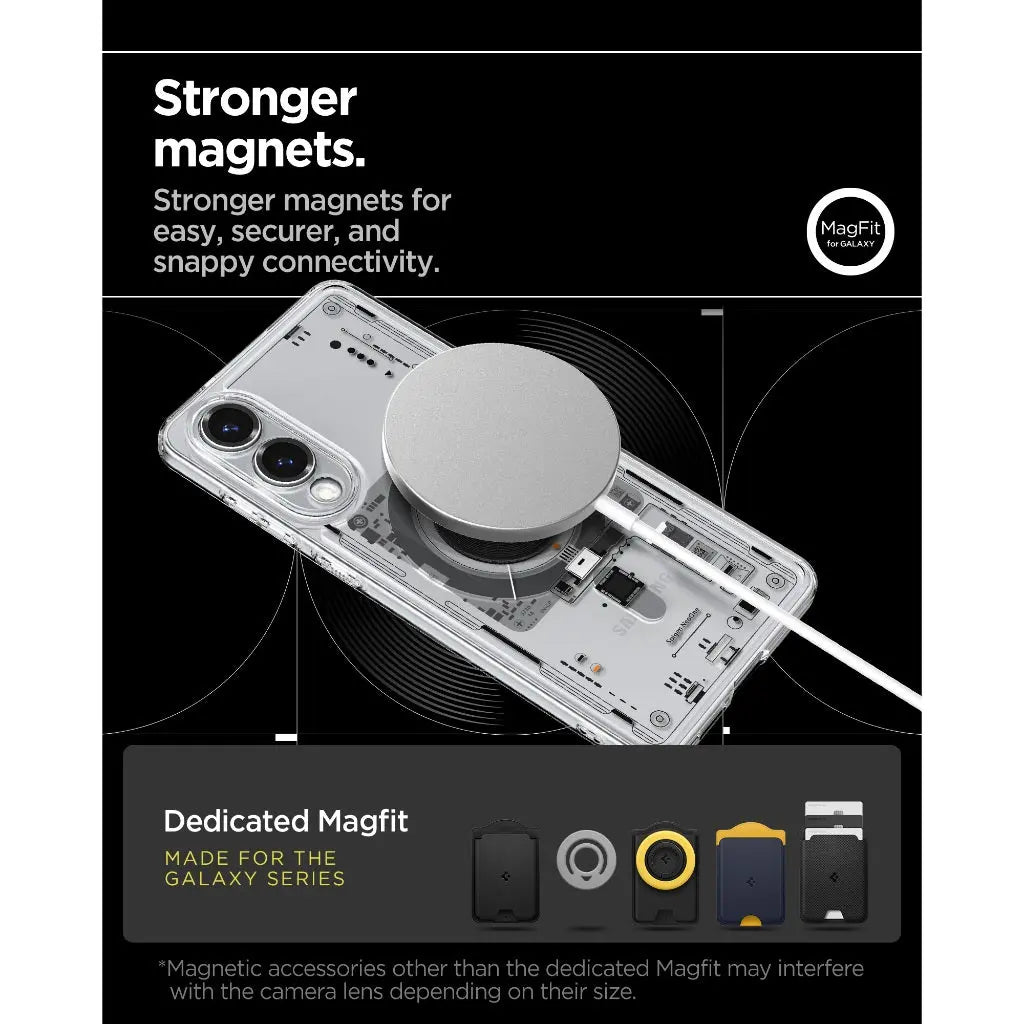 Spigen Samsung S25 Edge Case 6.7" Ultra Hybrid MagFit Neo One Magnetic Phone Case Galaxy S25 Edge Case