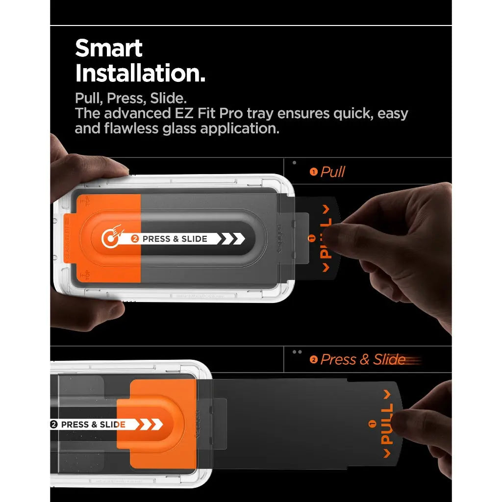 Spigen Samsung S25 Edge Screen Protector 6.7" Glas.tR EZ Fit Pro HD [1Pack] Galaxy S25 Edge Tempered Glass 9H Hardness