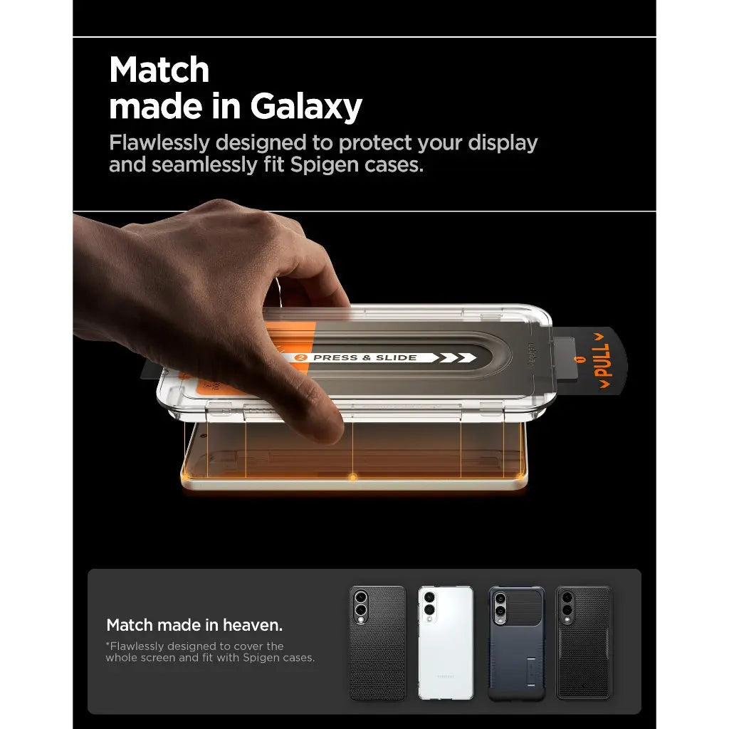 Spigen Samsung S25 Edge Screen Protector 6.7" Glas.tR EZ Fit Pro HD [1Pack] Galaxy S25 Edge Tempered Glass 9H Hardness