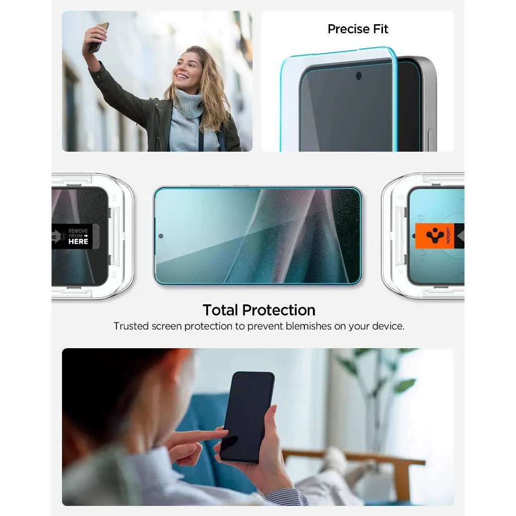 Spigen Samsung S25 Edge Screen Protector 6.7" Glas.tR EZ Fit Pro HD [1Pack] Galaxy S25 Edge Tempered Glass 9H Hardness