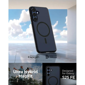 Spigen Samsung S25 FE Case Ultra Hybrid MagFit Frost Magnetic Phone Case Frost Back Matte Galaxy S25 FE Casing