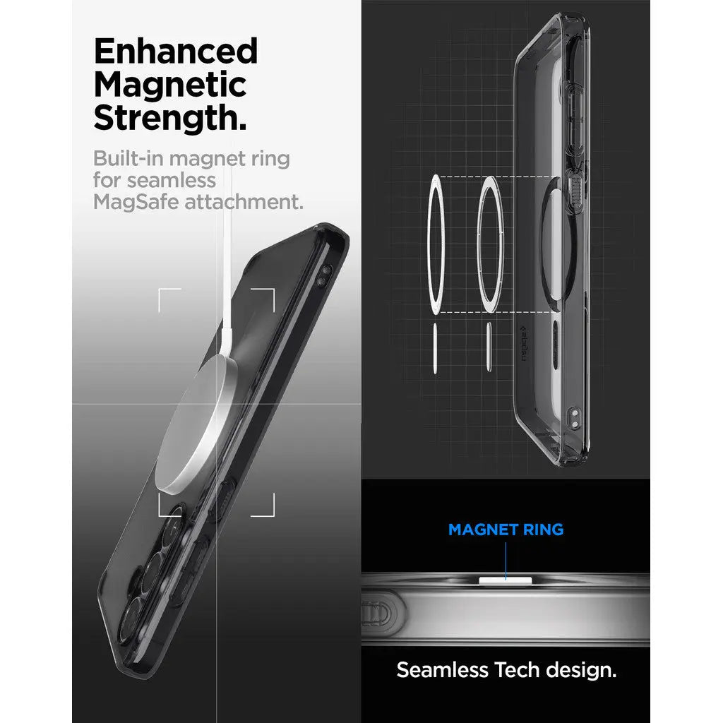 Spigen Samsung S25 FE Case Ultra Hybrid MagFit Frost Magnetic Phone Case Frost Back Matte Galaxy S25 FE Casing