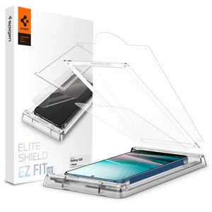 Spigen Samsung S25 Screen Protector [1 Pack] 6.2" EliteShield EZ Fit HD Film Screen Protector For Samsung Galaxy S25