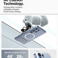 Spigen Samsung S25 Ultra Case 6.9" Ultra Hybrid S MagFit Clear Case Magnetic Phone Case Built-in Kickstand Samsung Cover