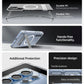 Spigen Samsung S25 Ultra Case 6.9" Ultra Hybrid S MagFit Clear Case Magnetic Phone Case Built-in Kickstand Samsung Cover