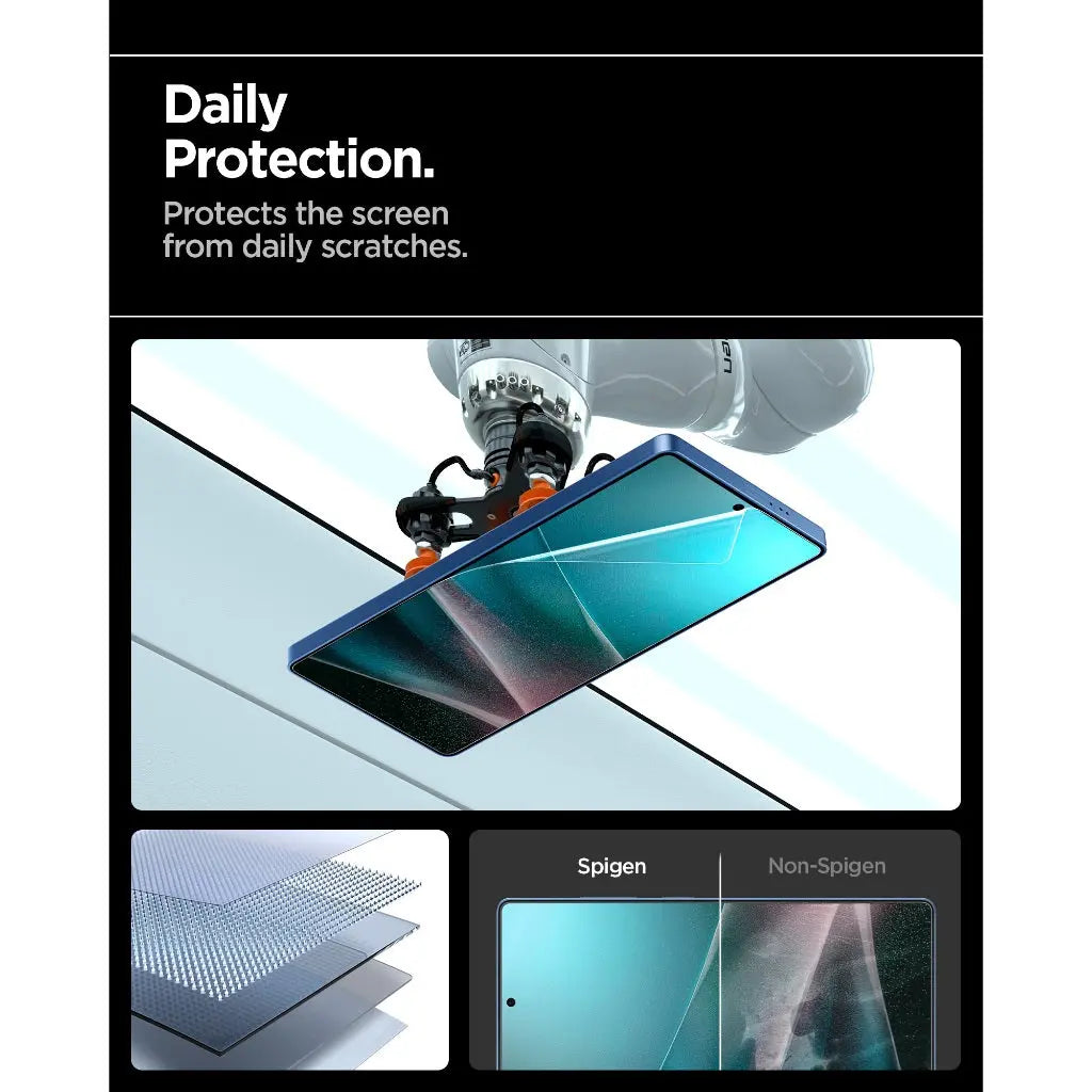 Samsung S25 Ultra Screen Protector EliteShield EZ Fit HD [1 Pack] - Spigen Singapore