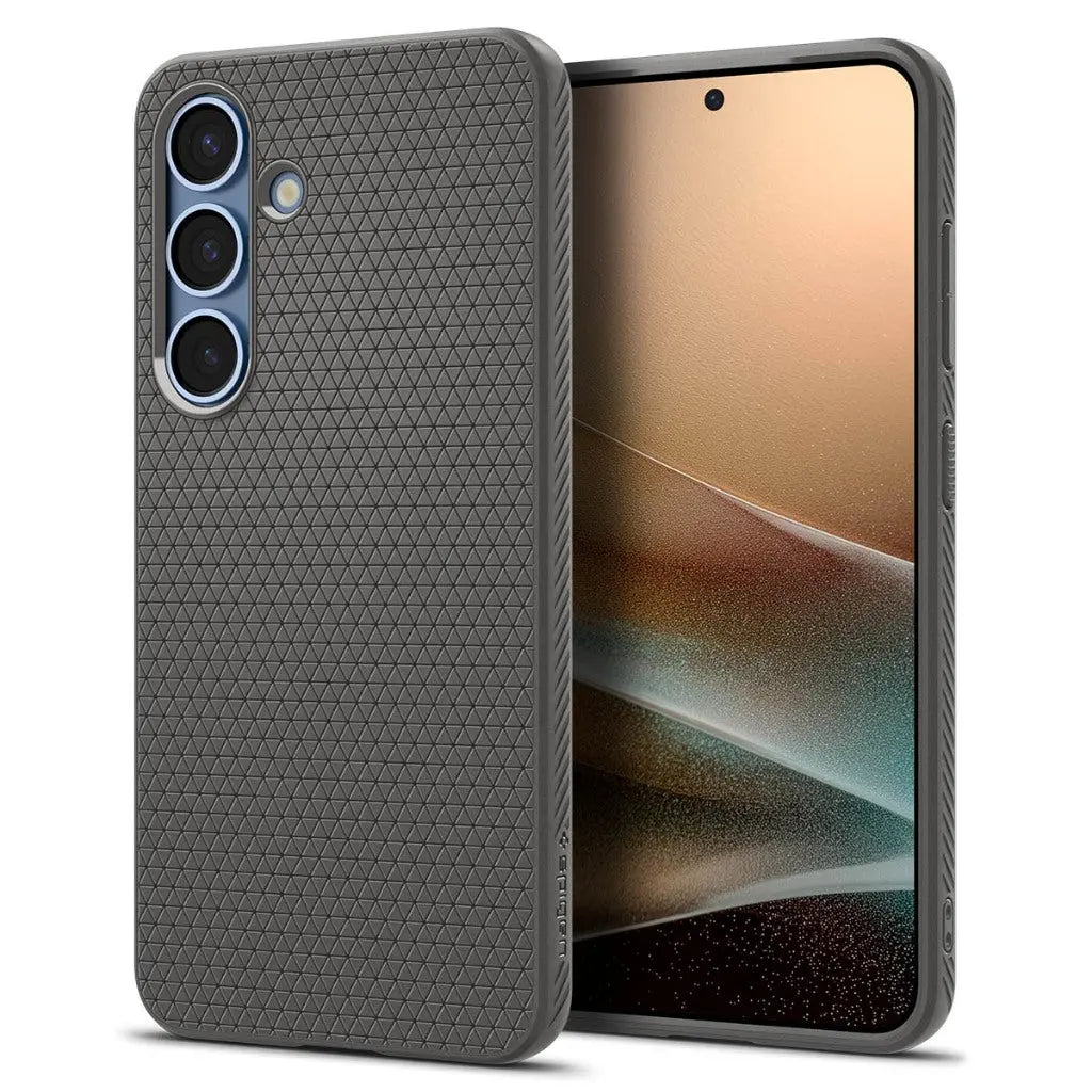 Spigen Samsung S25+ Case 6.7" Liquid Air Black Casing Drop Protection and Slim Durable Protection Samsung S25 Plus Case