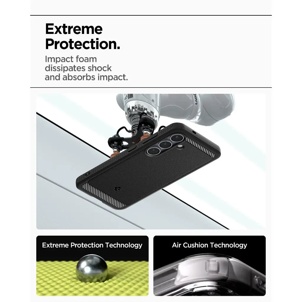 Spigen Samsung S25+ Case 6.7" Rugged Armor MagFit Magnetic Phone Case MagSafe Case Protective Samsung S25 Plus Case