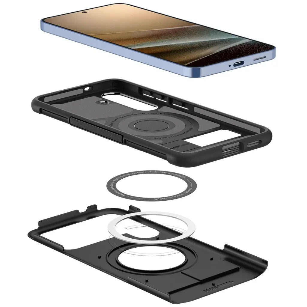 Spigen Samsung S25+ Case 6.7" Slim Armor MagFit Magnetic Phone Case Kickstand Phone Stand Holder Samsung S25 Plus Case