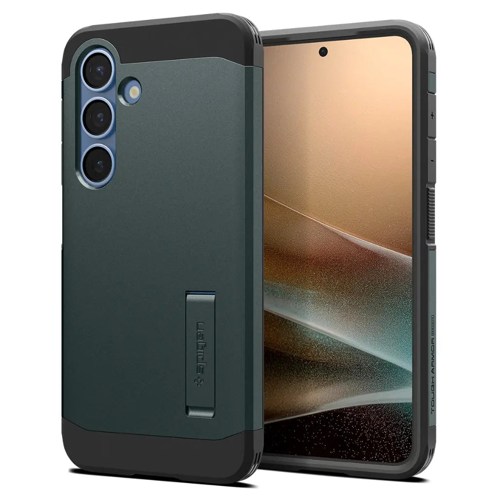Spigen Samsung S25+ Case 6.7" Tough Armor MagFit Casing Magnetic Phone Case Extreme Protection Samsung S25 Plus Case