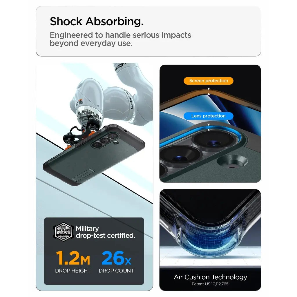 Spigen Samsung S26 Case 6.3" Tough Armor Magfit Magnetic Phone Case Samsung Galaxy S26 Casing