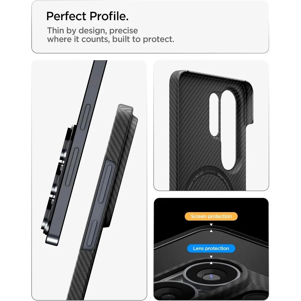 Spigen Samsung S26 Ultra Case 6.9" Air Skin Aramid Magnetic Phone Case Qi2 Galaxy S26 Ultra Casing