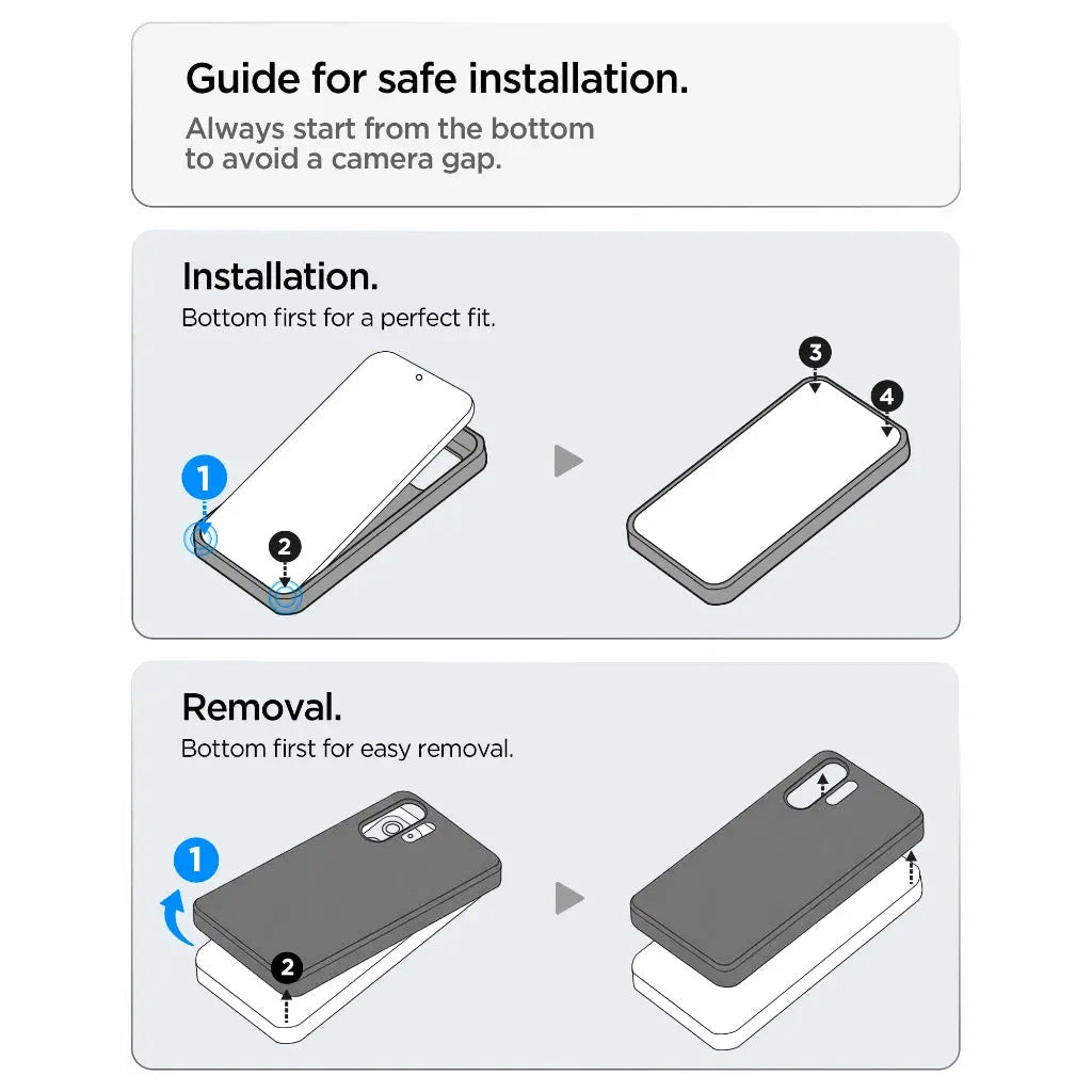 Spigen Samsung S26 Ultra Case 6.9" Optik Armor Camera Cover Galaxy S26 Ultra Casing Camera Protector
