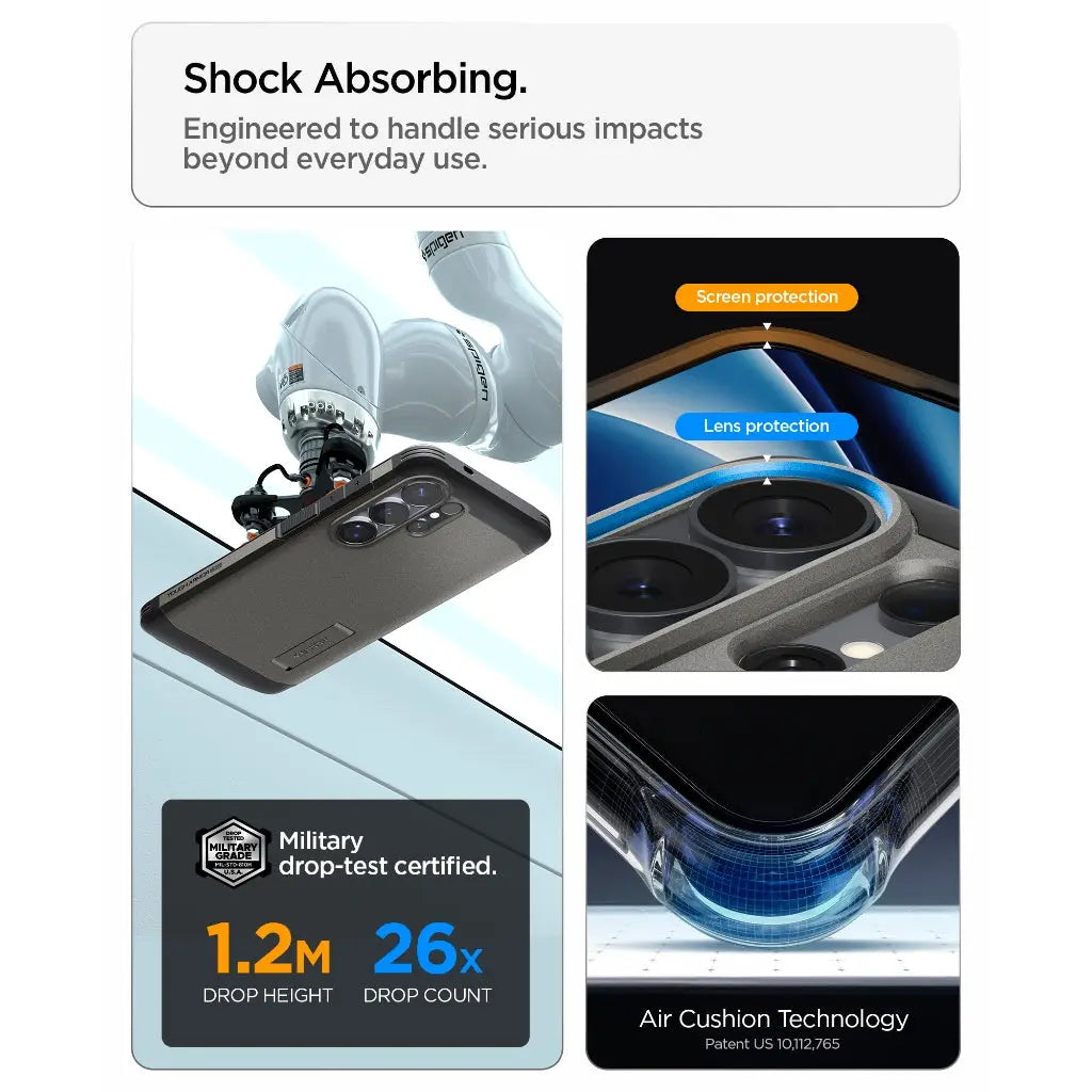 Spigen Samsung S26 Ultra Case 6.9" Tough Armor Magfit Magnetic Phone Case Galaxy S26 Ultra Casing