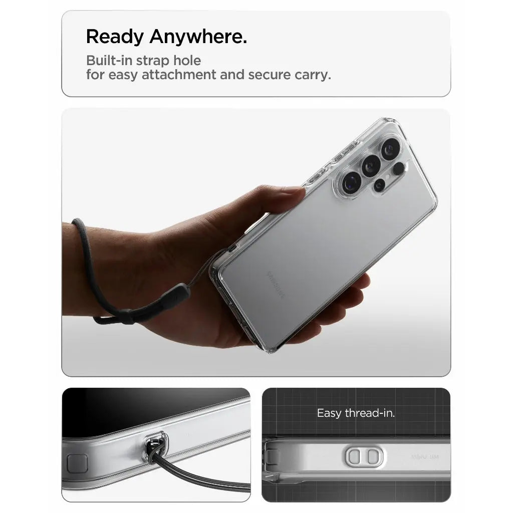 Spigen Samsung S26 Ultra Case 6.9" Ultra Hybrid Clear Case Galaxy S26 Ultra Casing Drop Protection