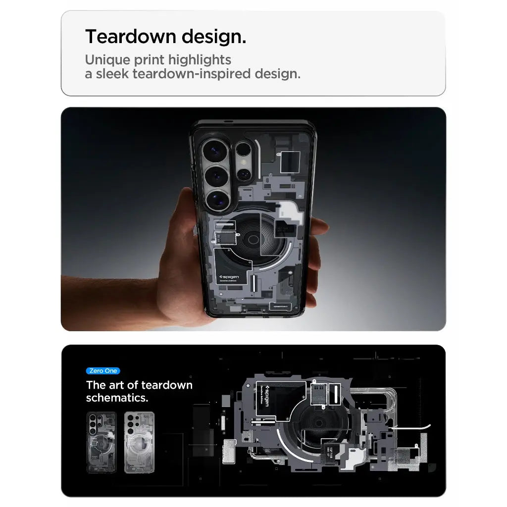 Spigen Samsung S26 Ultra Case 6.9" Zero One Magfit Qi2 Magnetic Phone Case Galaxy S26 Ultra Casing