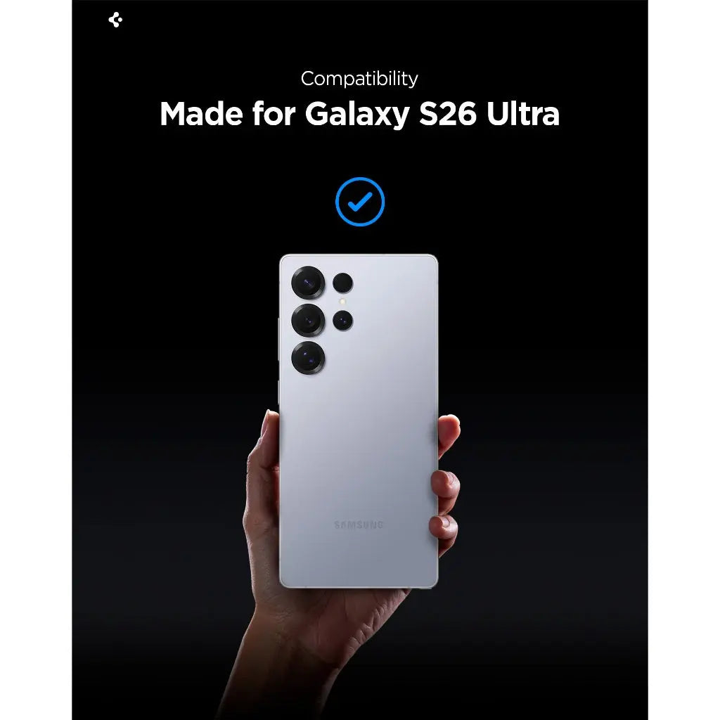 Spigen Samsung S26 Ultra Privacy Screen Protector 6.9" EZ Fit Pro HD [1 Pack] Galaxy Tempered Glass