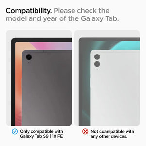 Spigen Samsung Tab S10 FE Case (2025) / S9 (2023) Rugged Armor Pro Tri-Fold Stand Galaxy Tab S10 FE / S9 Samsung Tablet