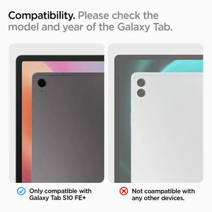 Spigen Samsung Tab S10 FE+ Case 13.1" (2025) Ultra Hybrid Pro Galaxy Tab S10 FE Plus Transparent Case Samsung Tablet