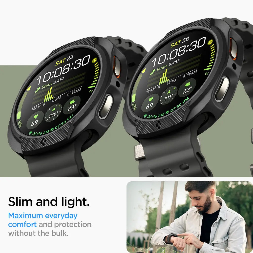Spigen Samsung Watch 8 (40mm) Case Liquid Air Galaxy Watch 8 Casing Slim Protection Samsung Watch Cover