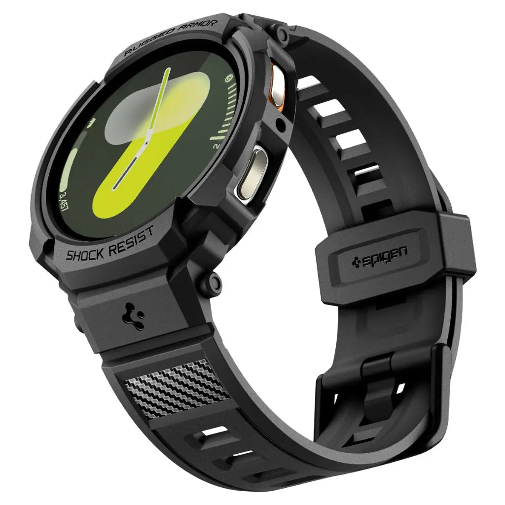 Spigen Samsung Watch 8 (44mm) Case Rugged Armor Pro Galaxy Watch 8 Cover Watch Band Watch Casing Watch Strap