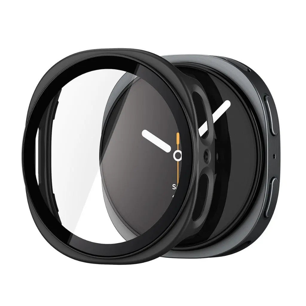 Spigen Samsung Watch 9 / Samsung Watch 8 Case (44mm) Thin Fit 360 Tempered Glass for Galaxy Watch 9