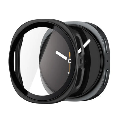 Spigen Samsung Watch 9 / Samsung Watch 8 Case (44mm) Thin Fit 360 Tempered Glass for Galaxy Watch 9