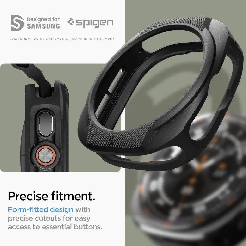 Spigen Samsung Watch Ultra 2 Case (47mm) Liquid Air Slim Protective Case Galaxy Watch Ultra 2 Case