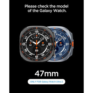 Spigen Samsung Watch Ultra 2 Case (47mm) Rugged Armor Pro Watch Band Watch Strap Galaxy Watch Case