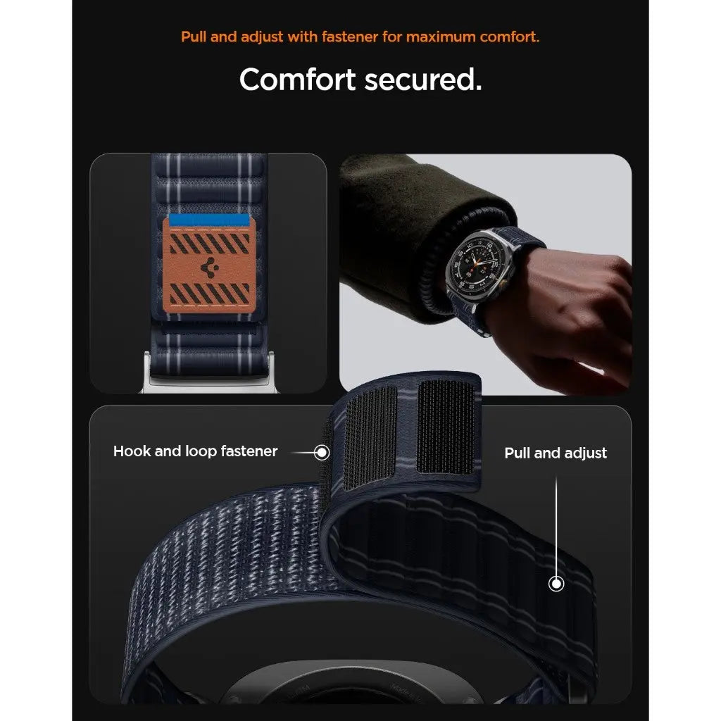 Spigen Samsung Watch Ultra 2 / Samsung Watch Ultra Strap (47mm) WBF0 Galaxy Watch Ultra 2 Strap