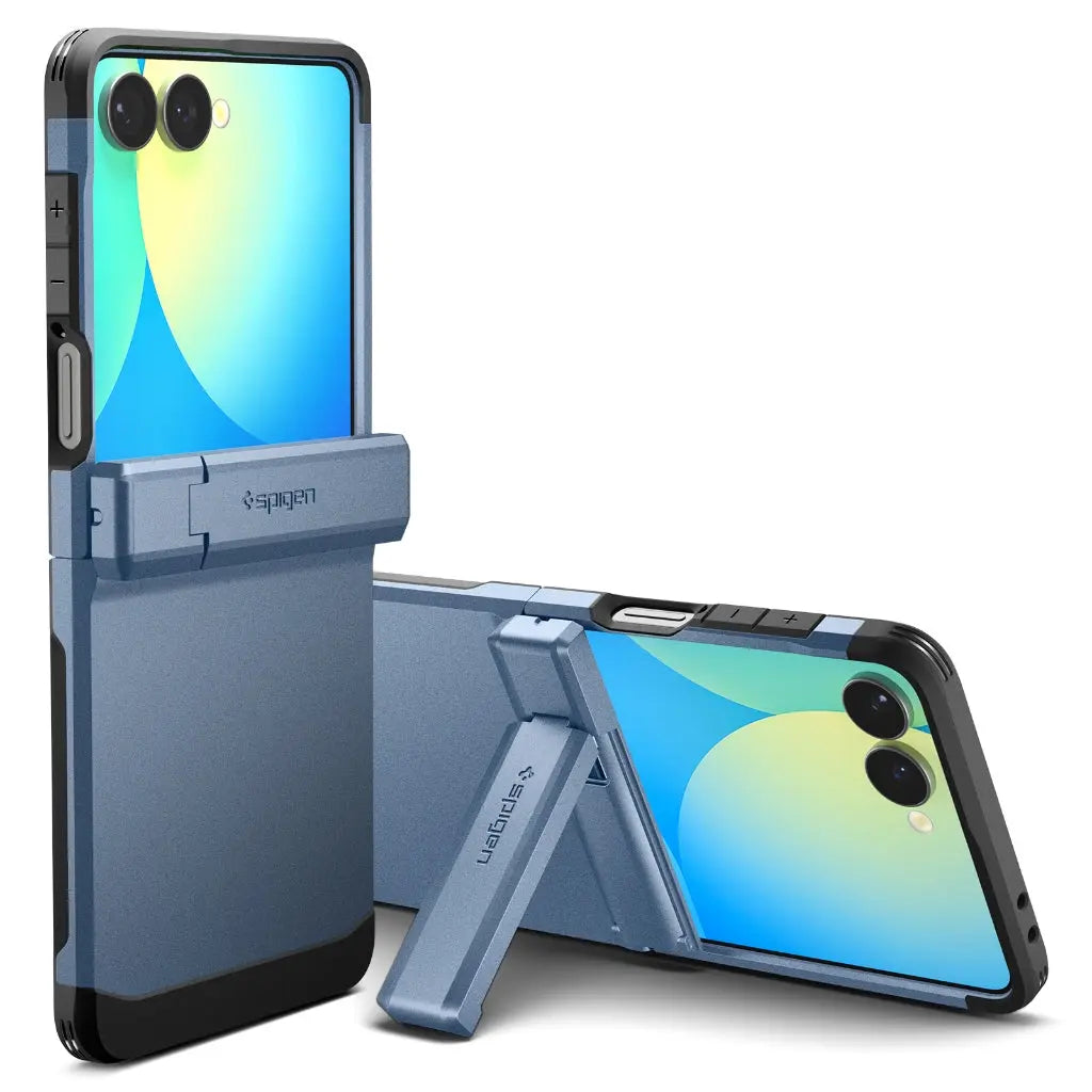 Spigen Samsung Z Flip 7 Case Tough Armor Pro MagFit Magnetic Phone Case Phone Stand Hinge Cover Galaxy Z Flip 7 Case