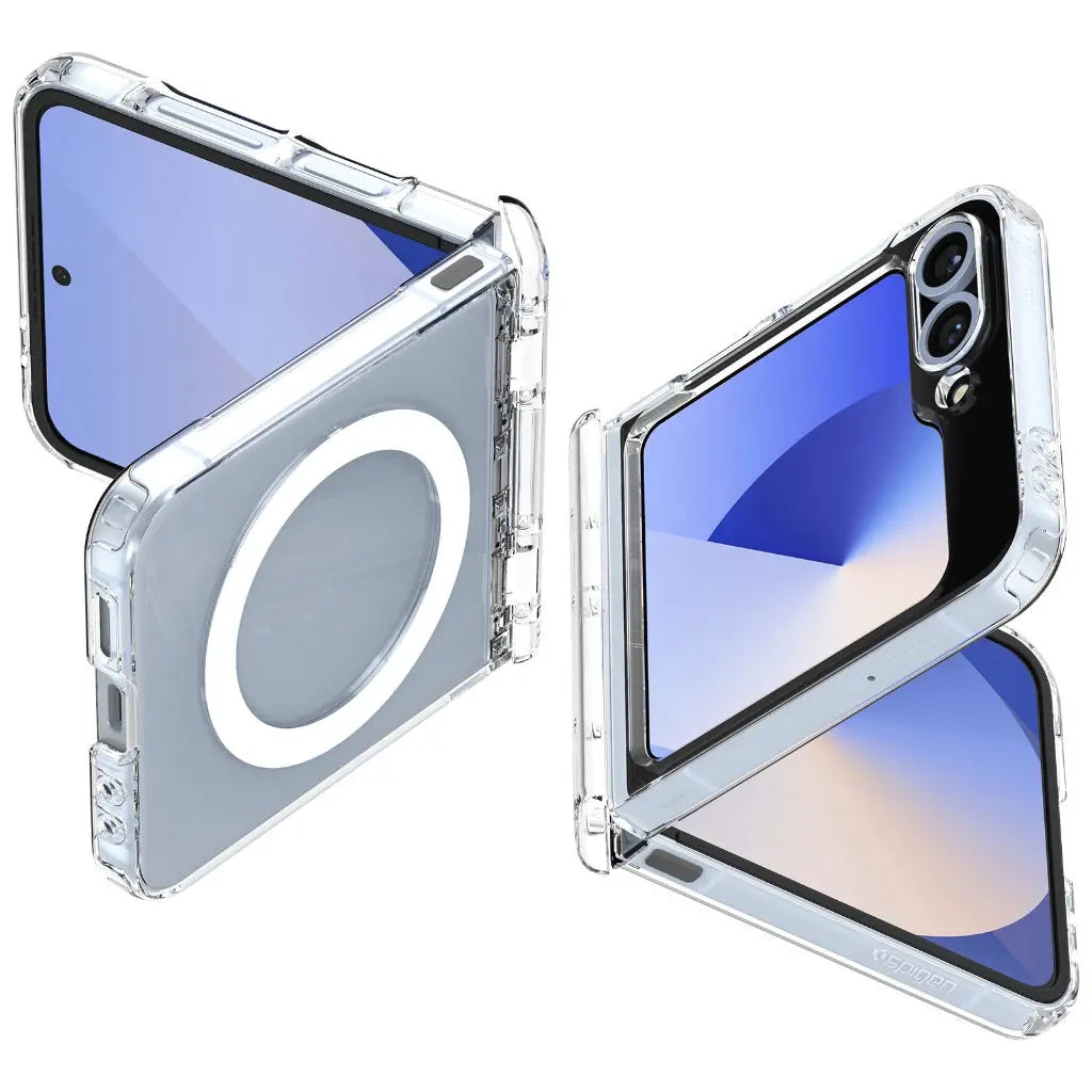 Spigen Samsung Z Flip 7 FE / Z Flip 6 Case Ultra Hybrid Pro MagFit Magnetic Phone Case Galaxy Z Flip 7 FE Casing