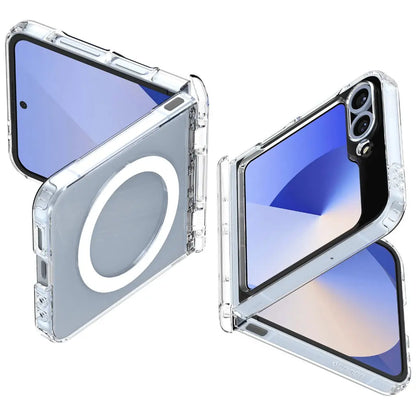 Spigen Samsung Z Flip 7 FE / Z Flip 6 Case Ultra Hybrid Pro MagFit Magnetic Phone Case Galaxy Z Flip 7 FE Casing