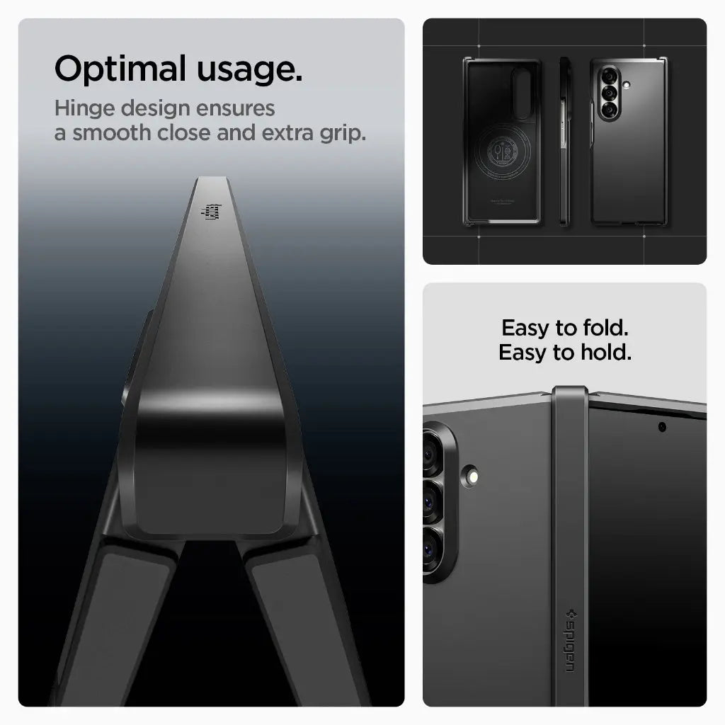 Spigen Samsung Z Fold 7 Case Tough Armor Pro MagFit Magnetic Phone Case S Pen Holder Phone Stand Galaxy Z Fold 7 Case