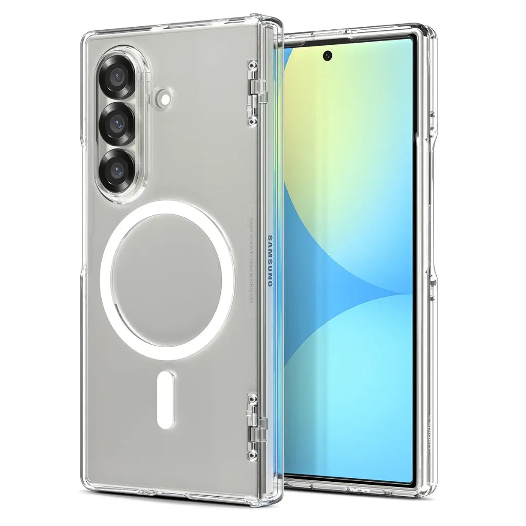 Spigen Samsung Z Fold 7 Case Ultra Hybrid Pro MagFit Magnetic Phone Case Galaxy Z Fold 7 Case Magnetic Case Clear Case