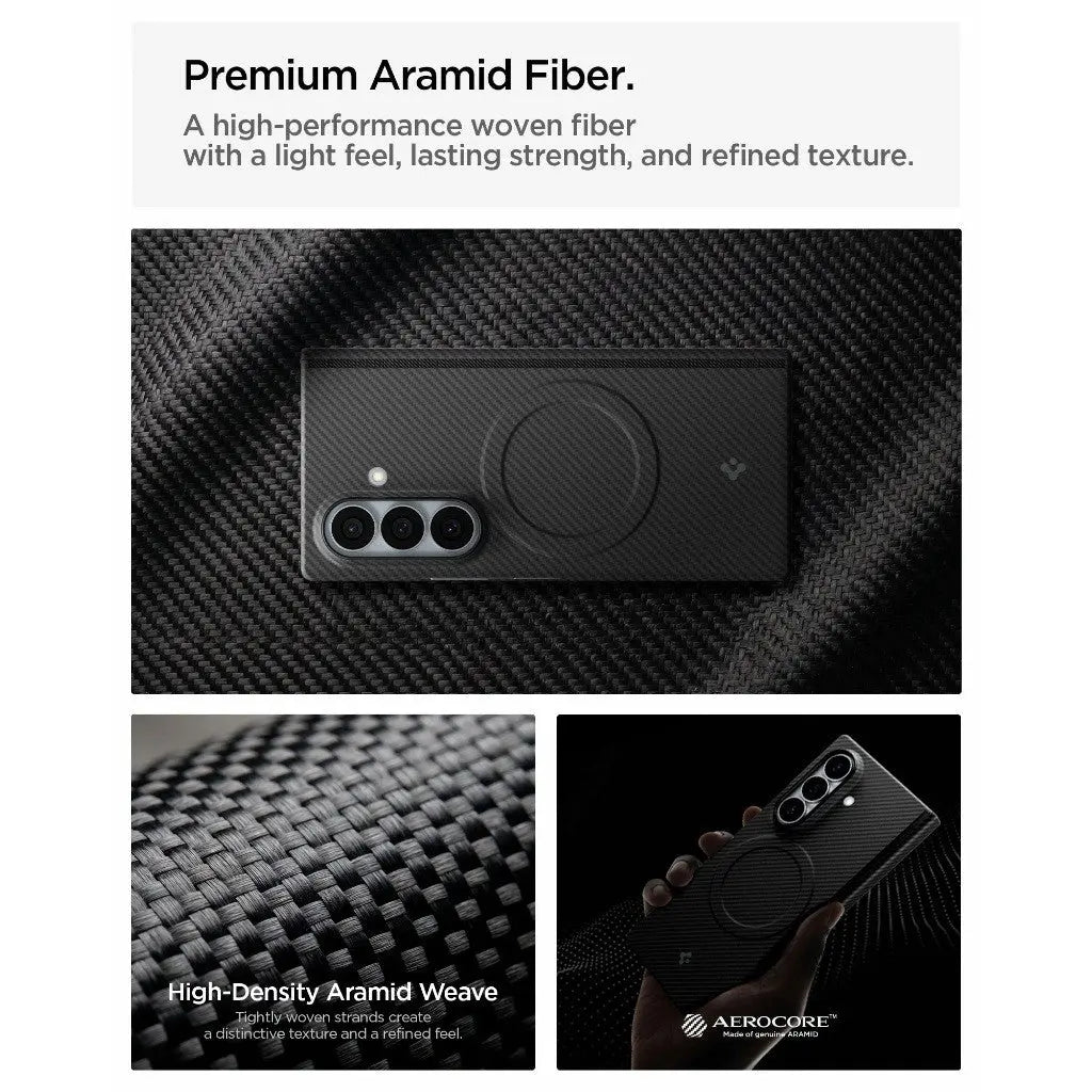 Spigen Samsung Z Fold 8 Ultra Case Air Skin Aramid Magfit Magnetic Phone Case Galaxy Z Fold 8 Ultra