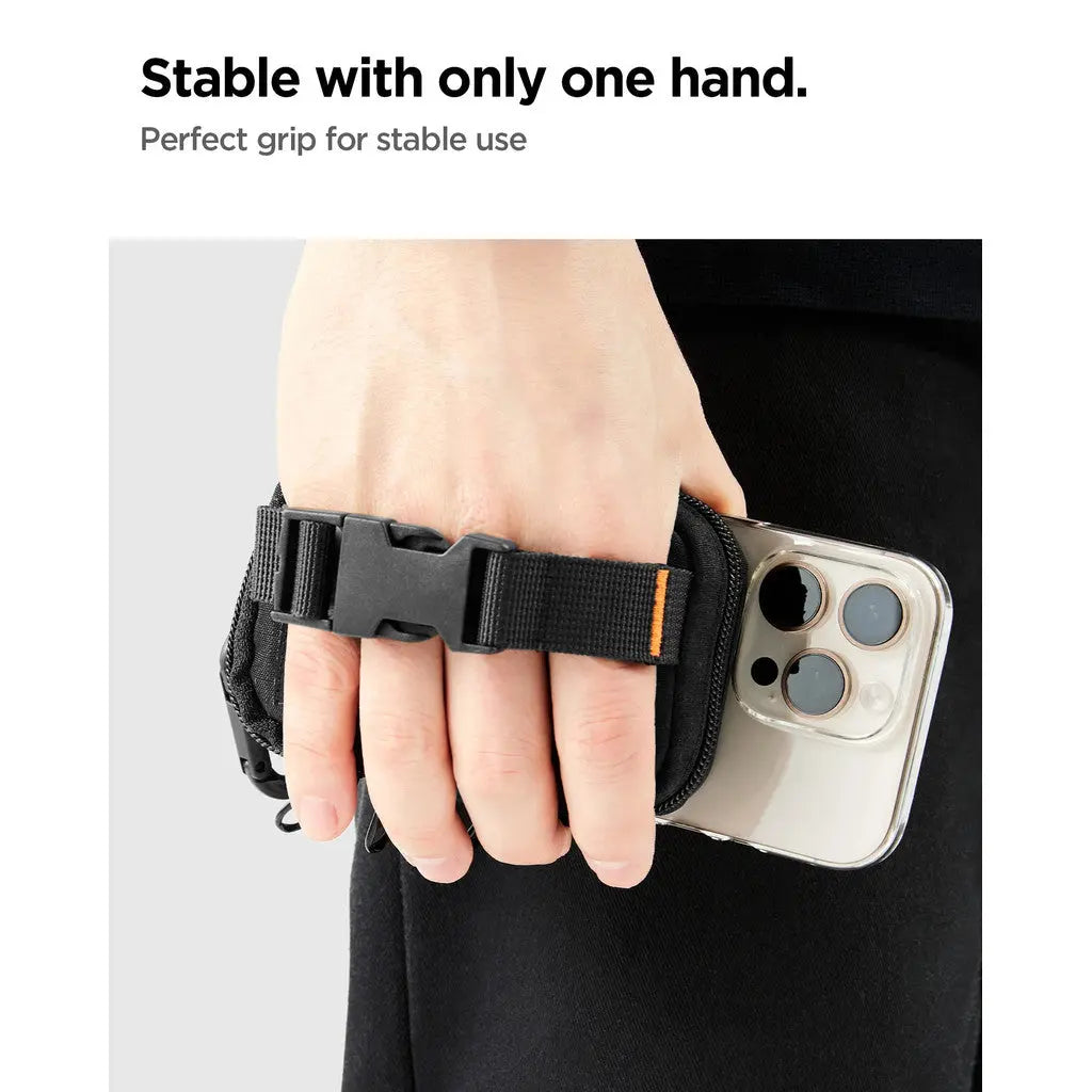 Spigen Snap Zip Magnetic Card Wallet Gadget Pouch Travel Pouch Cable Organiser Travel Bag