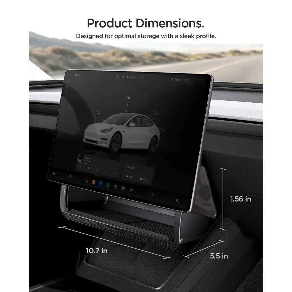 Spigen Tesla Model 3 Highland (2026-2024) / Y Juniper / Y L Hidden Under screen Storage Organizer TO227JH