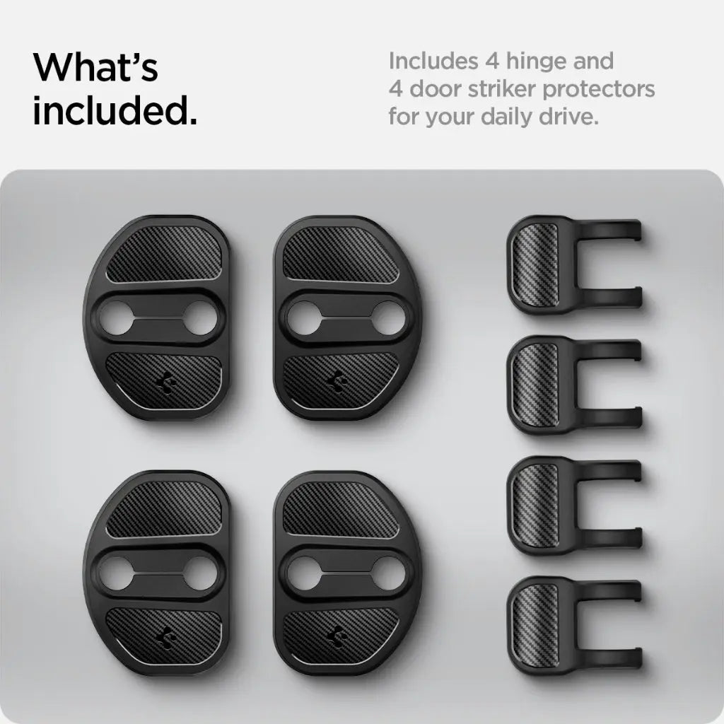 Spigen Tesla Model Y 2025 Refresh (Juniper) & Tesla Model 3 (2017-2025) Door Striker and Hinge Cover Tesla Accessories